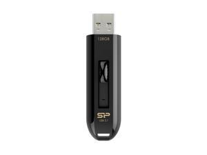 Silicon Power 128GB Blaze B21 USB3.1 Flash Drive Black With Sliding USB Connector Model SP128GBUF3B21V1K Silicon Power 128GB Blaze B21 USB3.1 Flash Drive Black With Sliding USB Connector Model SP128GBUF3B21V1K