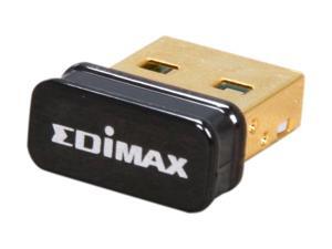 Edimax 150 Mbit/s 2.48 GHz N150 USB 2.0 Wireless Nano Adapter Model EW-7811UN Edimax 150 Mbit/s 2.48 GHz N150 USB 2.0 Wireless Nano Adapter Model EW-7811UN