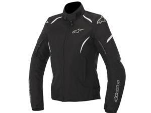Alpinestars Stella Gunner Waterproof Womens Motorcycle Jacket Black/White Medium Alpinestars Stella Gunner Waterproof Womens Motorcycle Jacket Black/White Medium