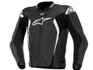 Alpinestars GP Tech Leather Motorcycle Jacket Black/White 42 Alpinestars GP Tech Leather Motorcycle Jacket Black/White 42