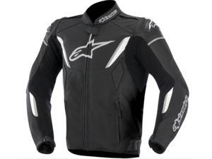 Alpinestars GP-R Perforated Leather Motorcycle Jacket Black/White 38 Alpinestars GP-R Perforated Leather Motorcycle Jacket Black/White 38