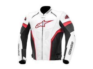 Alpinestars GP Plus R Leather Motorcycle Jacket White/Black/Red 38 Alpinestars GP Plus R Leather Motorcycle Jacket White/Black/Red 38