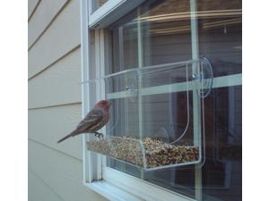 Classic 13" Acrylic Window Bird Feeder with 4 cup capacity Classic 13" Acrylic Window Bird Feeder with 4 cup capacity