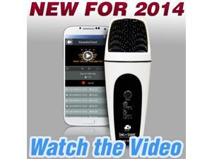 Sing n Share Pro Portable Mic for Android With Free Karaoke Streaming - White Sing n Share Pro Portable Mic for Android With Free Karaoke Streaming - White