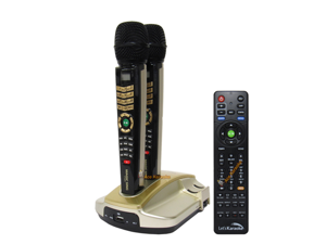 EnterTech MagicSing ET-23KH HD Wireless Microphone Karaoke System - English Edition EnterTech MagicSing ET-23KH HD Wireless Microphone Karaoke System - English Edition