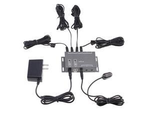Infrared Remote Extender 4 Emitters 1 Receiver Hidden IR Repeater System Kit DC Infrared Remote Extender 4 Emitters 1 Receiver Hidden IR Repeater System Kit DC