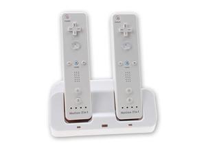 White 3X Charge Station for Wii U with 2 Recharge Battery White 3X Charge Station for Wii U with 2 Recharge Battery