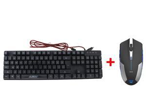 USB Illuminated Blue/ Red/ Purple Backlight Multimedia Gaming Wired Keyboard w/ 2.4GHz Blue LED 1800 DPI Wireless Optical Game Mouse Mice for Desktops PC Laptop USB Illuminated Blue/ Red/ Purple Backlight Multimedia Gaming Wired Keyboard w/ 2.4GHz Blue LED 1800 DPI Wireless Optical Game Mouse Mice for Desktops PC Laptop