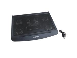 10"-17" -inch Laptop/ Notebook Cooling Cooler Stand Pad + Extra USB Port - 5 Fan, Blue LED 10"-17" -inch Laptop/ Notebook Cooling Cooler Stand Pad + Extra USB Port - 5 Fan, Blue LED