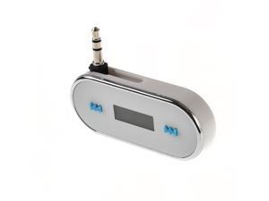 Wireless Car Audio FM Transmitter Car Charger Adapter for iPhone6 plus/6/5s iPod iPad MP3 Samsung Smart phones Cell Phones - Foldable 3.5mm Plug Design Support Hands-Free White Wireless Car Audio FM Transmitter Car Charger Adapter for iPhone6 plus/6/5s iPod iPad MP3 Samsung Smart phones Cell Phones - Foldable 3.5mm Plug Design Support Hands-Free White