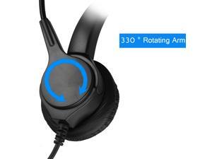 Head Handsfree Call Center Noise Cancelling Corded with USB Plug Headphone with Mic Mircrophone for Phone Desk Telephonefor Phone Telephone Counseling Services Insurance Hospital Head Handsfree Call Center Noise Cancelling Corded with USB Plug Headphone with Mic Mircrophone for Phone Desk Telephonefor Phone Telephone Counseling Services Insurance Hospital