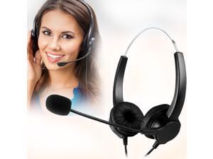 Head Handsfree Call Center Noise Cancelling Corded with USB Plug Headset Headphone with Mic Mircrophone for Phone Desk Telephonefor Phone Telephone Counseling Services Insurance Hospital Head Handsfree Call Center Noise Cancelling Corded with USB Plug Headset Headphone with Mic Mircrophone for Phone Desk Telephonefor Phone Telephone Counseling Services Insurance Hospital
