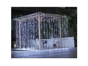 Image® Curtain Light 224led 9.8ft*6.6ft Christmas Festival Curtain String Fairy Wedding Led Lights for Garden,Wedding, Party, Window, Home Decorative - (PURE White) Image® Curtain Light 224led 9.8ft*6.6ft Christmas Festival Curtain String Fairy Wedding Led Lights for Garden,Wedding, Party, Window, Home Decorative - (PURE White)