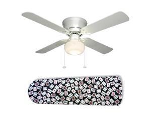 Game Room Playing Cards 42" Ceiling Fan with Lamp Game Room Playing Cards 42" Ceiling Fan with Lamp