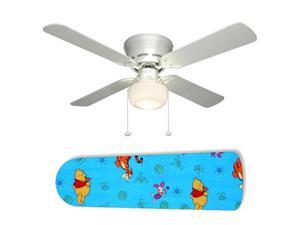 Tigger and Winnie the Pooh Toss 42" Ceiling Fan with Lamp Tigger and Winnie the Pooh Toss 42" Ceiling Fan with Lamp