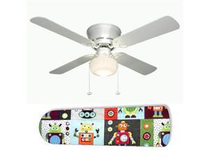 Robot 42" Ceiling Fan with Lamp Robot 42" Ceiling Fan with Lamp