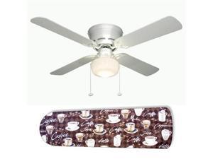 Coffee Talk 42" Ceiling Fan with Lamp Coffee Talk 42" Ceiling Fan with Lamp