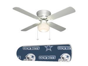 Dallas Cowboys Helmet 42" Ceiling Fan with Lamp Dallas Cowboys Helmet 42" Ceiling Fan with Lamp