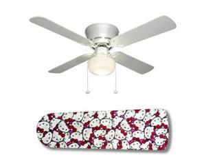 Hello Kitty Jam 42" Ceiling Fan with Lamp Hello Kitty Jam 42" Ceiling Fan with Lamp