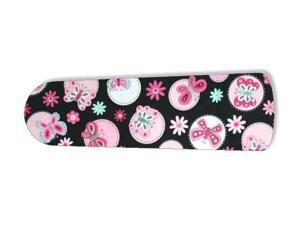 Pink Butterfly Black Butterflies 52" Ceiling Fan BLADES ONLY Pink Butterfly Black Butterflies 52" Ceiling Fan BLADES ONLY