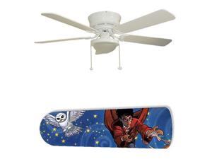 Harry Potter Wizard 52" Ceiling Fan with Lamp Harry Potter Wizard 52" Ceiling Fan with Lamp