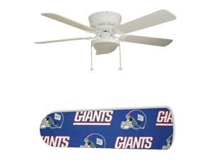 New York Giants 52" Ceiling Fan with Lamp New York Giants 52" Ceiling Fan with Lamp