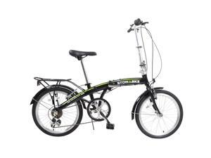 Stowabike 20" Pro Alloy Folding Compact City Road Bike 6 Speed Shimano Bicycle Stowabike 20" Pro Alloy Folding Compact City Road Bike 6 Speed Shimano Bicycle