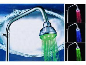 7-Color Changing LED Water Pressure Sensor Showerhead 7-Color Changing LED Water Pressure Sensor Showerhead