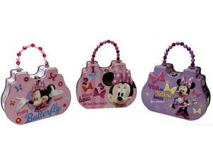 Disney Minnie Mouse Satchel Tin Purse, Bundle - 3 items : 1 in each Style Disney Minnie Mouse Satchel Tin Purse, Bundle - 3 items : 1 in each Style