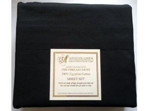 1500 Thread Count Egyptian Cotton Quality Sheet Set Deep Pockets Wrinkle Free (Black, King) 1500 Thread Count Egyptian Cotton Quality Sheet Set Deep Pockets Wrinkle Free (Black, King)