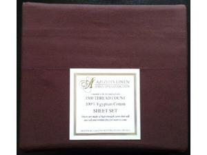 1500 Thread Count Egyptian Cotton Quality Sheet Set Deep Pockets Wrinkle Free (Chocolate Brown, Queen) 1500 Thread Count Egyptian Cotton Quality Sheet Set Deep Pockets Wrinkle Free (Chocolate Brown, Queen)