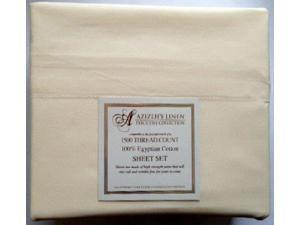 1500 Thread Count Egyptian Cotton Quality Sheet Set Deep Pockets Wrinkle Free (Beige, Full) 1500 Thread Count Egyptian Cotton Quality Sheet Set Deep Pockets Wrinkle Free (Beige, Full)