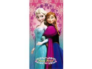 Disney Beach Towel Frozen Anna & Elsa Bath Towel 100% Cotton-Family Forever Disney Beach Towel Frozen Anna & Elsa Bath Towel 100% Cotton-Family Forever