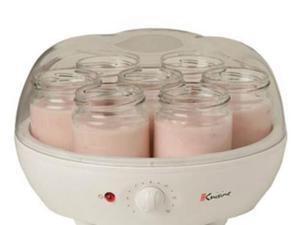 Euro Cuisine Automatic Yogurt Maker, White Euro Cuisine Automatic Yogurt Maker, White