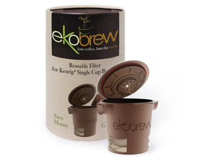 Ekobrew 1-pc. Ekobrew Reusable Single-Cup Filter, Brown Ekobrew 1-pc. Ekobrew Reusable Single-Cup Filter, Brown