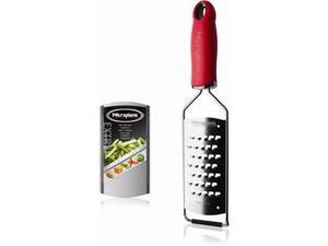 Microplane 14-in. Gourmet Series Extra Coarse Grater, Red Microplane 14-in. Gourmet Series Extra Coarse Grater, Red