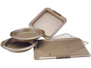 Anolon 5-pc. Nonstick Bronze Collection Bakeware Bakeware Set Anolon 5-pc. Nonstick Bronze Collection Bakeware Bakeware Set