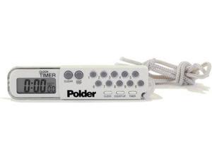 Polder 3 in 1 Timer, Clock & Stopwatch, White Polder 3 in 1 Timer, Clock & Stopwatch, White
