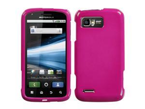 Solid Hot Pink Snap On Hard Protective Cover Case for MOTOROLA Atrix 2 MB865 Solid Hot Pink Snap On Hard Protective Cover Case for MOTOROLA Atrix 2 MB865