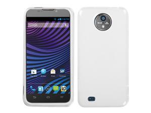 Semi-Transparent White Candy Skin Silicone Case Cover - ZTE Vital N9810 Semi-Transparent White Candy Skin Silicone Case Cover - ZTE Vital N9810