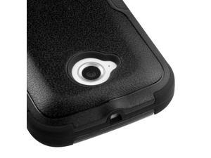 For Moto E 2nd Generation Black Hard Impact TUFF Cover Case +Kick Stand For Moto E 2nd Generation Black Hard Impact TUFF Cover Case +Kick Stand
