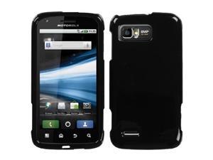 For MB865 Atrix 2 Solid Black Hard Snap On Phone Protector Cover Case For MB865 Atrix 2 Solid Black Hard Snap On Phone Protector Cover Case
