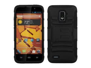 For N9510 Warp 4G Black/Black Advanced Armor Stand Protector Cover For N9510 Warp 4G Black/Black Advanced Armor Stand Protector Cover
