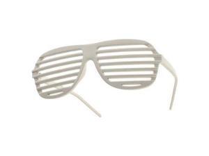 White Shutter Shades - Hip Hop Sunglasses White Shutter Shades - Hip Hop Sunglasses