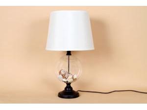 Metal and Glass Craft Lamp Metal and Glass Craft Lamp