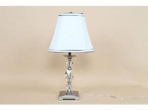 Chrome and Crystal Table Lamp Chrome and Crystal Table Lamp