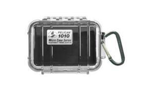Pelican Black 1010 Micro Case with Clear Lid and Carabiner - 1010-025-100 - Pelican Pelican Black 1010 Micro Case with Clear Lid and Carabiner - 1010-025-100 - Pelican