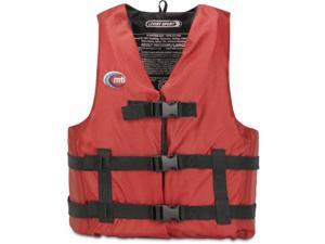 MTI Adventurewear Livery Sport PFD Life Jacket (Red-Medium/Large) - MTI Adventurewear MTI Adventurewear Livery Sport PFD Life Jacket (Red-Medium/Large) - MTI Adventurewear