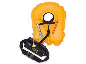 MTI Adventurewear Fluid Inflatable Belt Pack PFD Life Jacket (Moonlight Black) - MTI Adventurewear MTI Adventurewear Fluid Inflatable Belt Pack PFD Life Jacket (Moonlight Black) - MTI Adventurewear