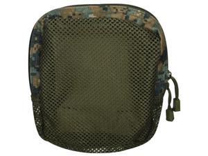 Digital Woodland Camouflage Tactical Mesh Front Organizer Pouch - 7 x 6 x 2.25, MOLLE & Duty Belt Compatible Digital Woodland Camouflage Tactical Mesh Front Organizer Pouch - 7 x 6 x 2.25, MOLLE & Duty Belt Compatible